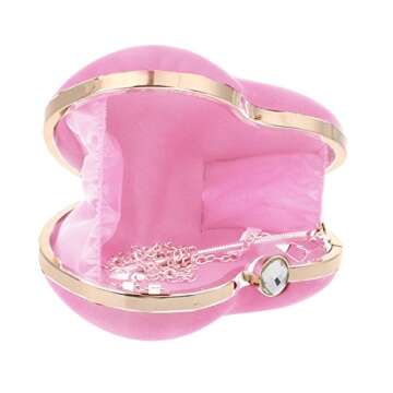 Sun Kea Heart Shaped Handbag Mini Clutch for Women