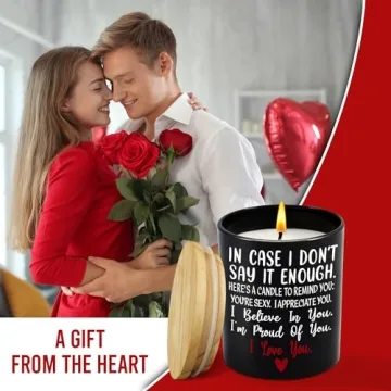 Vanilla Lavender Scented Candle Gift for Him