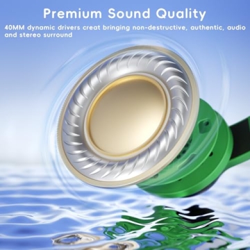 Candy Bila Kids Headphones with Microphone and Volume Control