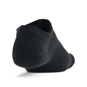 Under Armour Essential No Show Socks 6 Pack - Comfort & Durability