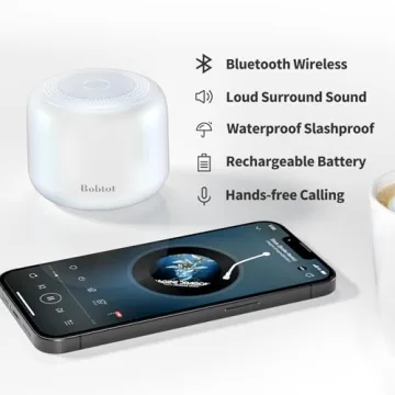 Bobtot Portable Bluetooth Speaker - Waterproof with Loud Sound