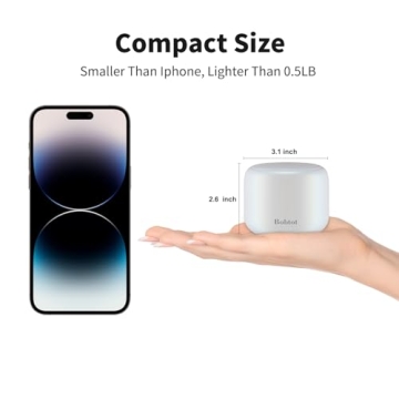 Bobtot Portable Bluetooth Speaker - Waterproof with Loud Sound