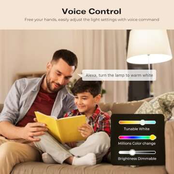 THIRDREALITY Zigbee Smart Color Bulb ZL1 4 Pack - 800 Lumens