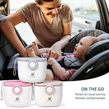 Portable Baby Formula Dispenser for Travel and Feeding