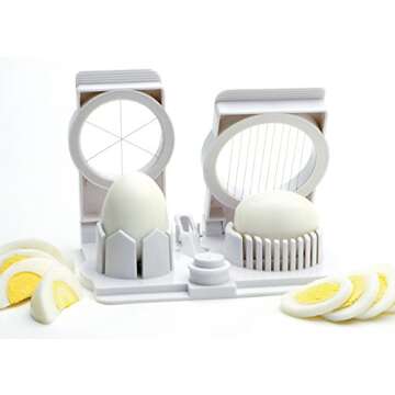 Norpro Egg Slicer, Wedger, Pierce with Garnish Tool