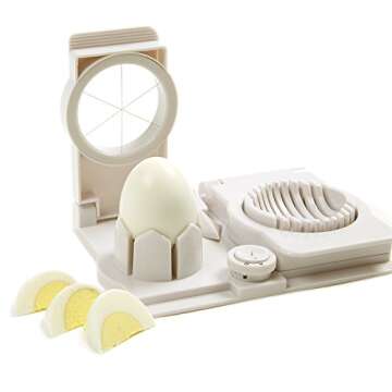 Norpro Egg Slicer, Wedger, Pierce with Garnish Tool