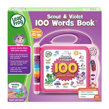 LeapFrog Scout Violet 100 Words Book for Kids