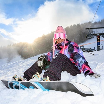 EXP VISION Ski Goggles for Men Women - UV Protection & Anti Fog