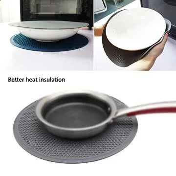 Tongjude Silicone Microwave Mat - Ultimate Kitchen Accessory