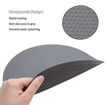 Tongjude Silicone Microwave Mat - Ultimate Kitchen Accessory