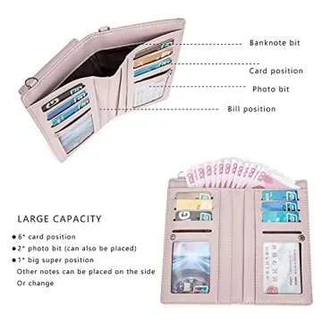 myfriday Small Leather Shoulder Bag, Crossbody Bag CellPhone Wallet Purse Lightweight Crossbody Handbags for Women