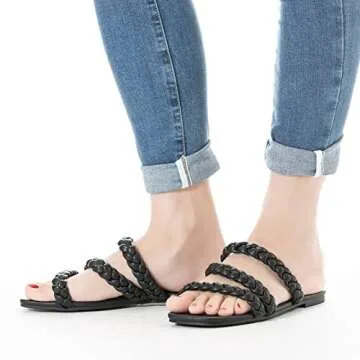 Stylish Mtzyoa Women Flat Sandals for Summer