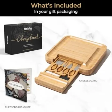 SMIRLY Charcuterie Board Set for Stylish Entertaining