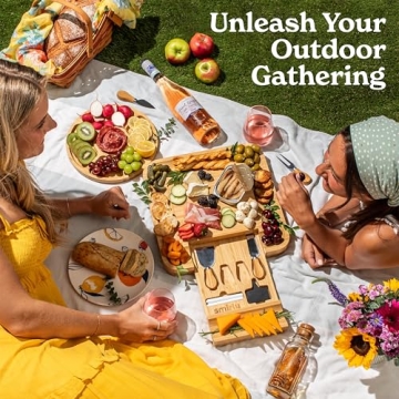 SMIRLY Charcuterie Board Set for Stylish Entertaining