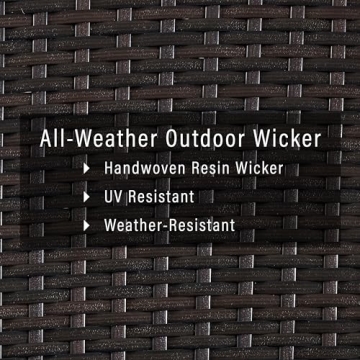 Stylish Crosley Wicker Towel Caddy for Pool Storage