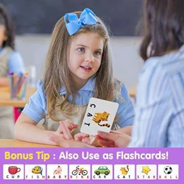 HahaGift Toddler Girl Toys Age 3 4 5 6 7，Matching Letter Game Preschool Learning Educational Toys for Kids 3-8 Year Old Boys Girls, Best Christmas Birthday Toy Gift for 3 4 5 Years Old Kindergartener