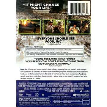 Food, Inc. DVD - A Revealing Look at America's Food Industry