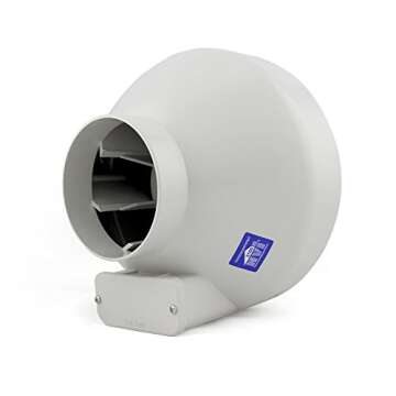 RadonAway RP140 Radon Mitigation Fan - Quiet & Efficient