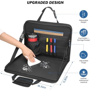 JOYTUTUS 3-in-1 Car Steering Wheel Eating Tray