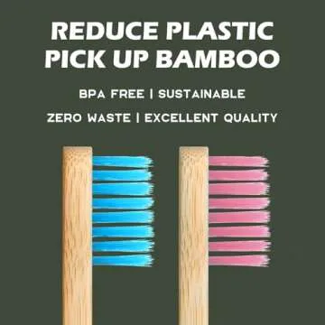 Eco-Friendly Kids Bamboo Toothbrushes for Healthy Smiles