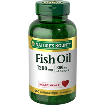 Nature's Bounty Fish Oil - 1200 Mg Heart Health Support Softgels