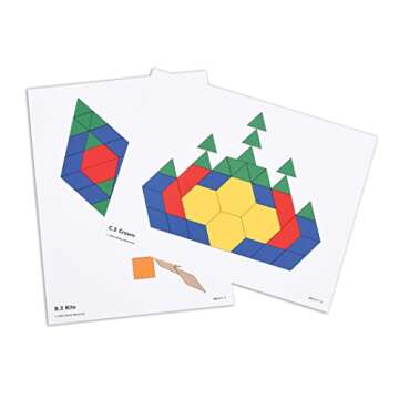Pattern Block Activity Cards for Early Math Learning
