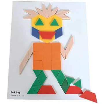 Pattern Block Activity Cards for Early Math Learning