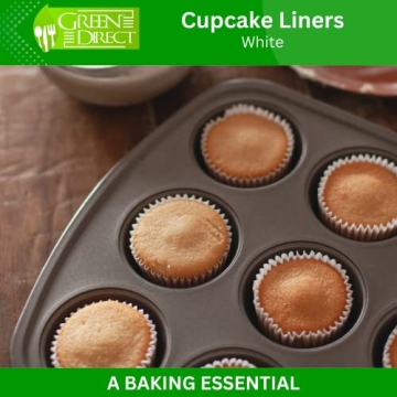 Green Direct - 500 Standard Cupcake Liners for Any Occasion