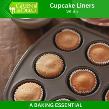 Green Direct - 500 Standard Cupcake Liners for Any Occasion