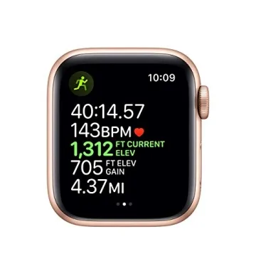 Apple Watch Series 5 GPS 40MM Gold Aluminum Renewed