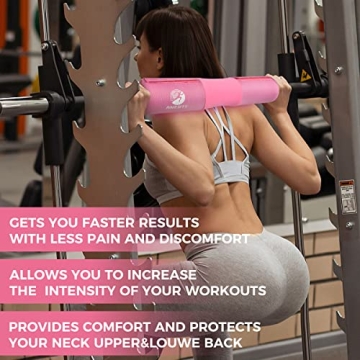 ANERTE Barbell Pad for Squats and Hip Thrusts