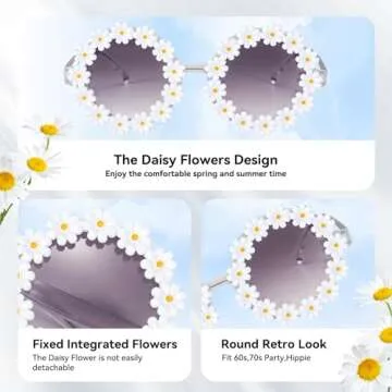 Dollger Daisy Sunglasses for Fun Festival Fashion
