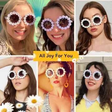 Dollger Daisy Sunglasses for Fun Festival Fashion