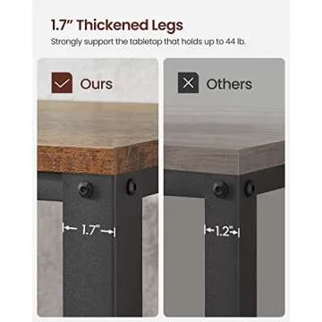 Stylish VASAGLE Console Table - Easy Assembly & Versatile Use