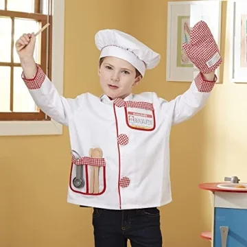 Melissa & Doug Chef Role Play Costume Set Kids 3+