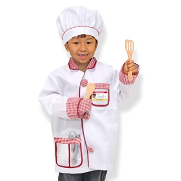 Melissa & Doug Chef Role Play Costume Set Kids 3+