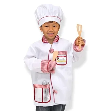 Melissa & Doug Chef Role Play Costume Set Kids 3+