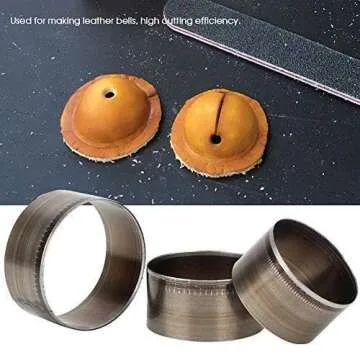 7pcs Leather Round Hole Puncher Set for Crafting & DIY