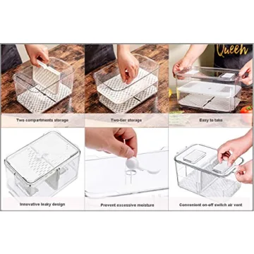 SANNO Fridge Produce Saver: Food Storage Made Easy