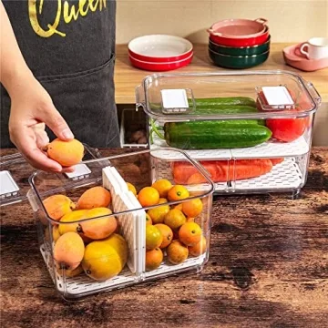 SANNO Fridge Produce Saver: Food Storage Made Easy
