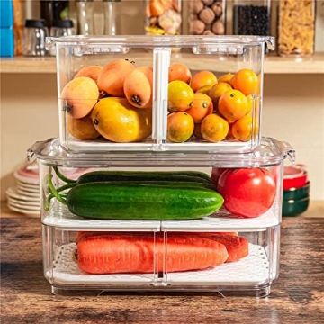 SANNO Fridge Produce Saver: Food Storage Made Easy