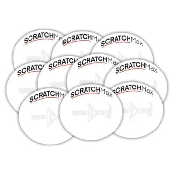SCRATCHMax Erasable Tape Measure Note Pad & Sticker 10 Pack