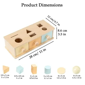 YAANI Multifunctional Montessori Box for Babies and Toddlers