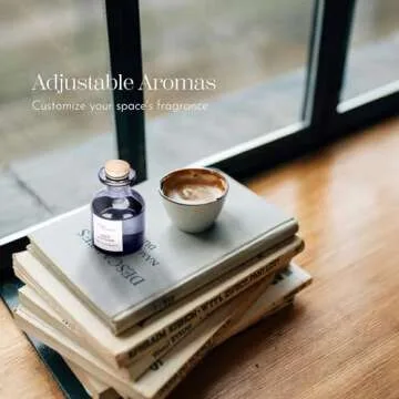 Whole Housewares Reed Diffuser - Green Tea Aroma Home Fragrance