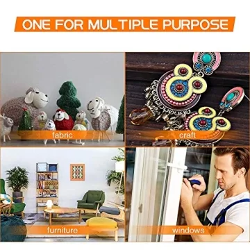 Mini Hot Melt Glue Gun with 10PCS Glue Sticks for Crafts