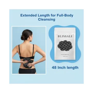 Exfoliating Shower Towel for All Skin Types 48"