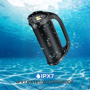 Monster Adventurer Max: 100W Waterproof Bluetooth Speaker