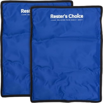 2 Pack Large Ice Packs for Injuries | 11" x 14.5" | Hot & Cold Pack | Reusable Gel Pack, Durable Con...