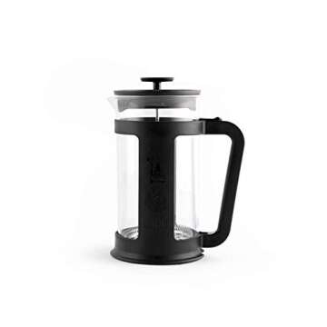 Bialetti Coffee Press Smart - French Press for Coffee and Tea, 1 L, Dishwasher Safe, Chic Design