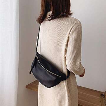 Fashionable Water-Resistant Women’s Waist Bag Fanny Pack